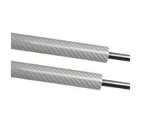 Tiges Support D'ouverture Capot Pour Ford Pour Police Et Interceptor Sedan 2013-2019 Barre Ressort SG204069 Support D'amortisseur Capot Tige Gaz Style Coloré Vérins À Avant(Argent)