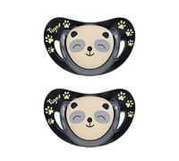 Tigex - 2 Sucettes Smart Night Phosphorescentes 0-6 Mois