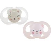 Tigex Soft Touch Set de 2 Sucettes Taille 0-6 Mois