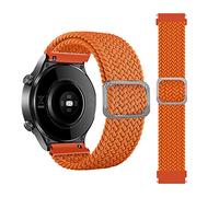 Tiggo 22MM Bracelet de Rechange en Nylon Pour Montre Xiaomi Haylou RT LS05S/OnePlus 22 / Imilab KW66 / TicWatch GTX / CXB01 / Polar Grit X/Huawei Watch GT2 46mm (Orange)