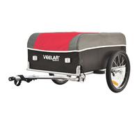 Tiggo VS Cargo II Remorque de transport de vélos avec un volume de 130 litres Pliable Remorque de transport de vélos