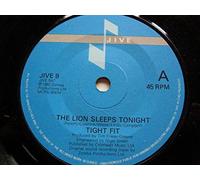 Tight Fit The Lion Sleeps Tonight 7" Jive JIVE9 EX 1982 picture sleeve