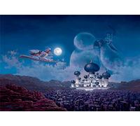 Tightly Disney Stained Art 500 piece flight Obaa Glover (Aladdin) DSG-500-436 (japan import)