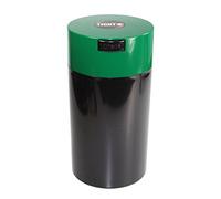 Tightpac America, Inc. Récipient de Rangement, Bouchon Vert et Corps Noir, 1,3 Litre/1,1 Litre