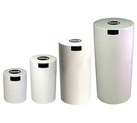 Tightpac America, Inc. TIGHTVAC gigognes Lot de 4 boîtes de Rangement Produits emballé sous Vide à Sec, 4 Tailles : 70 cl, 12 onces, ininflammable, 3-Ounce, Blanc PAC/Corps Blanc