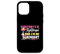 Tightrope Everyday Life Circus Design pour les amateurs de cirque Coque pour iPhone 12/12 Pro