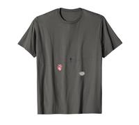 Tightrope Walker Équilibrant Le cœur et Le Cerveau T-Shirt