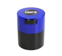 Tightvac Boîte de Conservation hermétique de qualité supérieure pour Herbes aromatiques - Peut contenir 1,2 oz à 85 g - Gardez Vos Herbes et Produits secs Frais et Savoureux Noir/Bleu