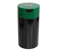 Tightvac Boîte de rangement 1,3 l Noir/bouchon vert foncé