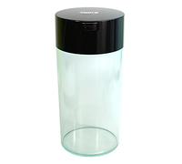 Tightvac - Récipient hermétique breveté | Récipient hermétique breveté | Récipient sous Vide Multi-Usage Fonctionne comme récipient Anti-odeurs pour Herbes et Produits secs. Noir Transparent