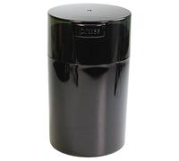 Tightvac - récipient hermétique de 28,3 g à 170 g, Multi-Usage pour Marchandises sèches, Nourriture, et Herbes, Plastique, Noir Brillant, .57-Liter/19-Fluid Ounce