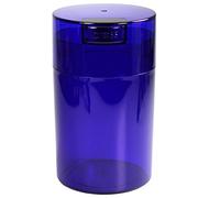 Tightvac - récipient hermétique de 28,3 g à 170 g, Multi-Usage pour Marchandises sèches, Nourriture, et Herbes, Plastique, Encre Bleue, .57-Liter/19-Fluid Ounce