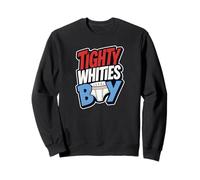 Tighty Whities Slip Classique rétro Amusant pour garçon Sweatshirt