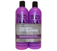 Bed Head by Tigi Dumb Blonde Shampooing et après-shampooing pour cheveux blonds, lot de 2 x 750 ml
