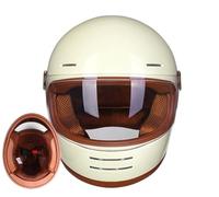 TIGLEMINS Ride in Style-Safety,Classic Dot Half Helmet with Sun Visor for Men-Women. Perfect for Scooters and City Riding