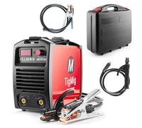 TIGMIG Machine à souder Inverter MMA (électrode), jusqu'à 160 A, modèle TM170PVC, avec fonction LIFT TIG, avec mallette en PVC pour le transport, accessoires inclus, garantie et service Italie