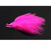 Tigofly 100 pièces/lot de 17 couleurs de plumes de sang, de marabout de dinde, en laine, pour attacher les mouches, fuchsia