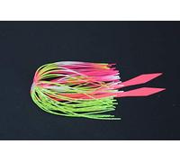 Tigofly 9 leurres de pêche en Silicone colorés, 9 Couleurs, appâts de pêche (Fuchsia)