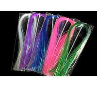 Tigofly Flashabou Leurre plat holographique pour pêche à la mouche 5 couleurs 1 mm