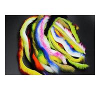 Tigofly Lot de 10 bandes double couleur lapin Zonker 4,5 mm de largeur