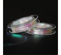Tigofly Lot de 2 petites bobines de 2,3 mm de large avec revêtement nacré holographique Magnum Flashabou