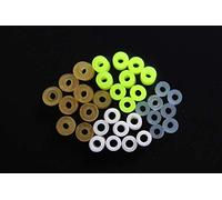 Tigofly Lot de 200 jupes de pêche en silicone 4 couleurs différentes SpinnerBait Buzzbait Accessoires de pêche