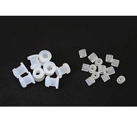 Tigofly Lot de 50 jupes de pêche en silicone avec accessoires de pêche SpinnerBait Buzzbait