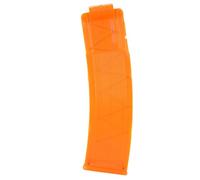 TiGog Elite Clip Magazine, 22 fléchettes Clip Magazine, Accessoire de pistolet à bullet doux, recharge rapide, magazine Bullet Gun pour fusils jouet Nerf N-Strike Elite Series Orange