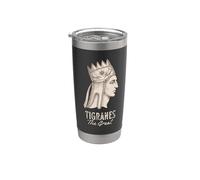 Tigrane le Grand Empire Arménien Roi Gobelet isotherme en acier inoxydable double paroi