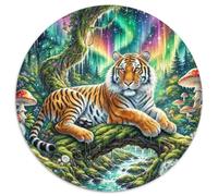 Tigre 1000 Pieces Jigsaw Puzzles for Adults Challenging Game Stress Relieving Entertainment Exercise The Memory of The Brain for Men, Women, Elders, Seniors 1000pcs (67.5x67.5cm)