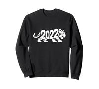 Tigre 2022 - Art de Mots personnalisé de l'année du Zodiaque Chinois Sweatshirt