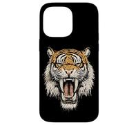 Tigre à Dents de Sabre Smilodon Félidé Tigre à Dents Sabre Coque pour iPhone 14 Pro Max