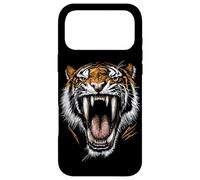 Tigre à Dents de Sabre Smilodon Félidé Tigre à Dents Sabre Coque pour iPhone 17 Pro Max