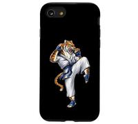 Tigre Arts Martiaux Karaté Kickboxing Taekwondo Jiu Jitsu Coque pour iPhone SE (2020) / 7/8
