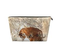 Tigre bébé Tigerfamille Jeune, Trousse de Maquillage Trousse à cosmétiques Trousse de Toilette de Voyage Portable Pochette de Toilette