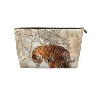 Tigre bébé Tigerfamille Jeune, Trousse de Toilette Trousse de Maquillage Sac à cosmétiques Trousse de Toilette de Voyage Portable