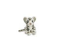 Hansa - Peluche Tigre Blanc Bébé Assis 20cmH/20cmL