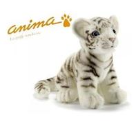 Tigre Blanc Bébé Assis 20cm Blanc G