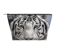 Tigre Blanc d'hiver, Trousse de Toilette Trousse de Maquillage Sac à cosmétiques Trousse de Toilette de Voyage Portable