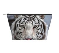 Tigre Blanc, Trousse de Toilette Trousse de Maquillage Sac à cosmétiques Trousse de Toilette de Voyage Portable