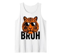 Tigre Cool Portant des Lunettes de Soleil Bold Animal Art Débardeur