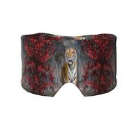 Tigre des forêts,Masque pour les yeux bloquant la lumière Cache-yeux et cache-oreilles pour le sommeil
