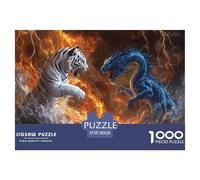 Tigre Dragon Puzzle 1000 Pièces Adulte Puzzle Familial La Décoration De La Maison