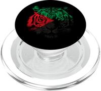 Tigre et Drapeau Martinique Idée-Cadeau Martiniquaise PopSockets PopGrip pour MagSafe