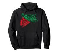 Tigre et Drapeau Martinique Idée-cadeau Martiniquaise Sweat à Capuche