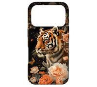 Tigre et Fleurs majestueux Coque pour iPhone 17 Pro