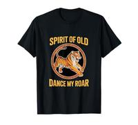Tigre Ethnique Bold Unisexe Adolescents Jeunes Chercheurs Nature Lovers T-Shirt