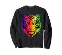 Tigre Félin Sauvage Amateur de Chats Tigre Doux Sweatshirt
