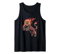 Tigre Flamboyant Sauté Esprit Puissant Débardeur