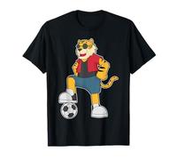 Tigre Footballeur Football Sport T-Shirt